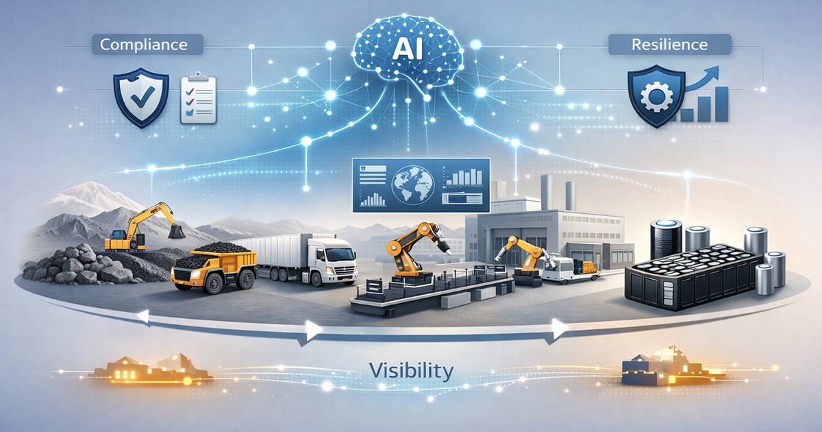 AI Strengthens Battery Traceability in EV Supply Chain Management