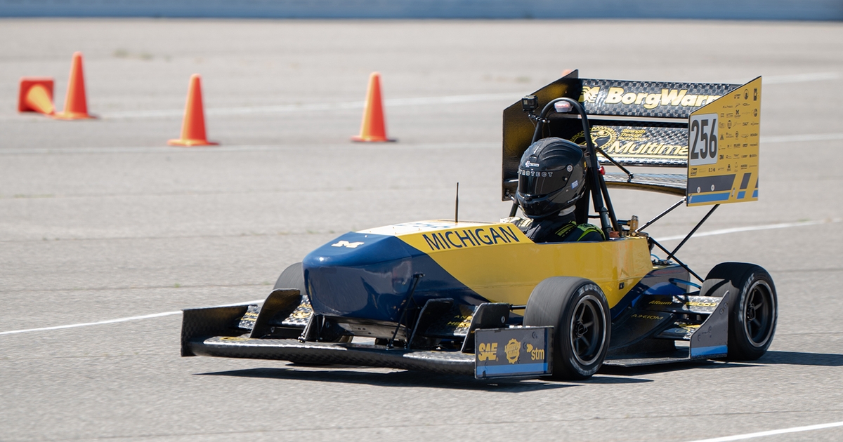 Michigan FSAE EV Team Scores with Good Contacts