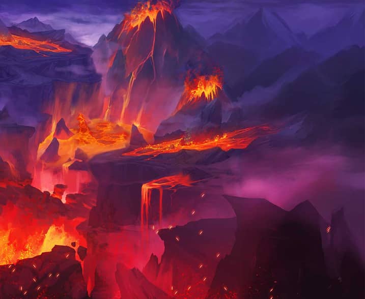 Lil Demon Blazing Lava