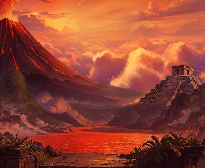 Aztec Inferno: Gold Eruption™ King Millions™