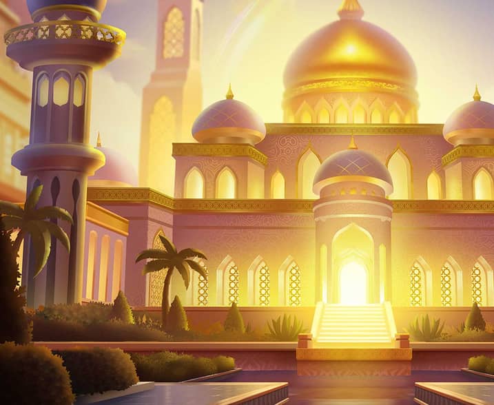 Genie Riches Casino Game Interface