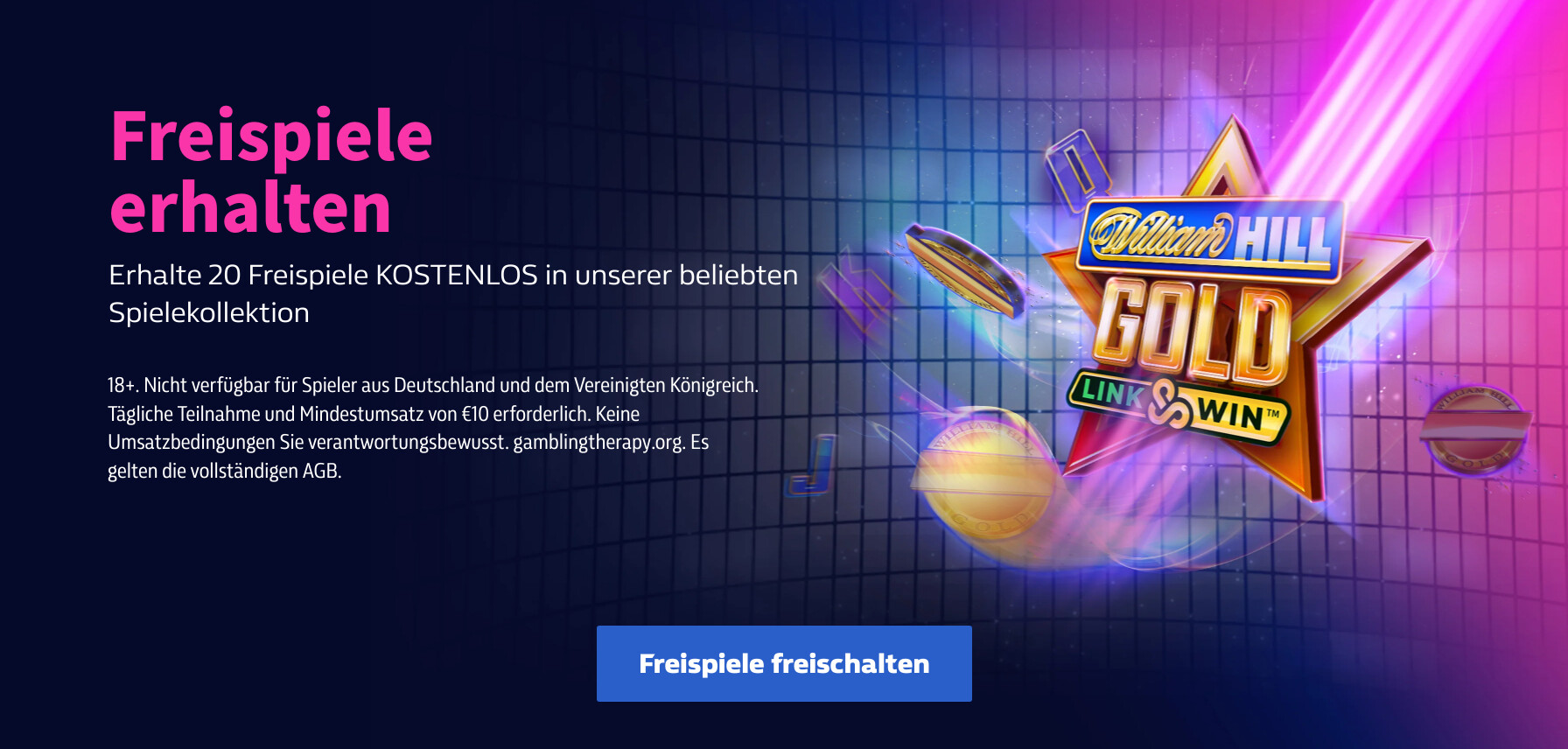 Bestes Online Casino | Willkommensbonus | William Hill