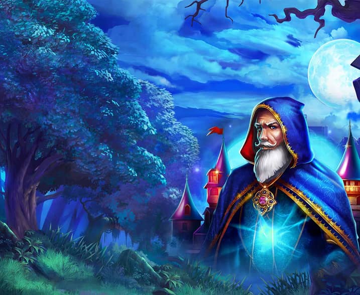 Blue Wizard Cash Collect & Link