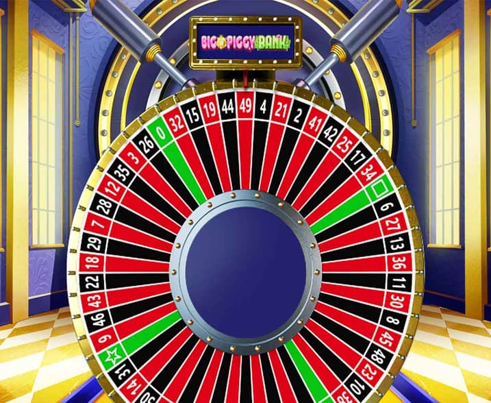 Big Piggy Bank Big Wheel