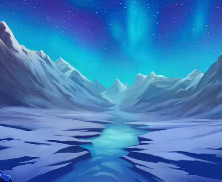 Slingo Wolf Snowstorm