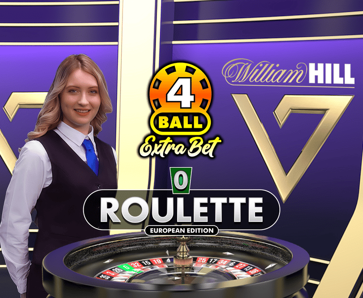 William Hill Vegas Roulette 4 – Ball Extra Bet
