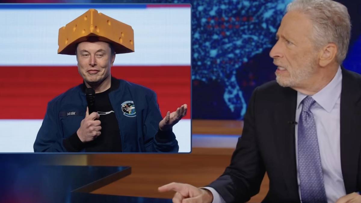Jon Stewart Elon Musk