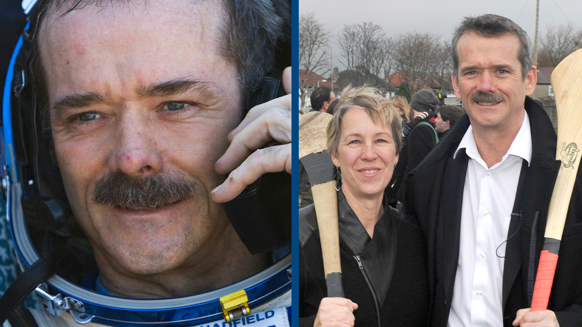 Astronaut Chris Hadfield reveals why his wife chose to participate in  'death simulations' of him for NASA, image size:1200x675