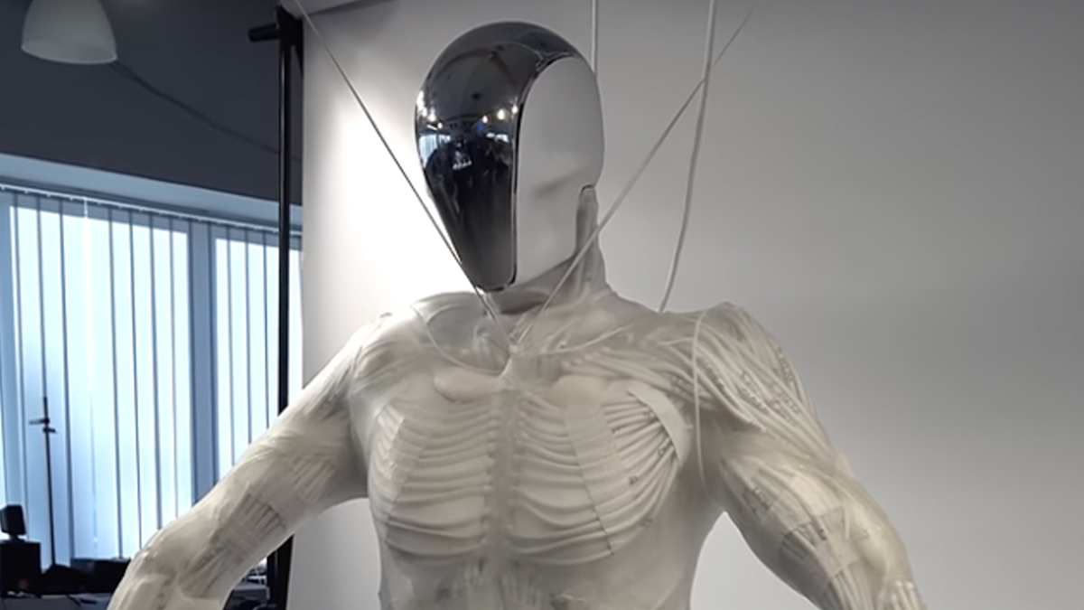 Ekte Humanoid Romvesen