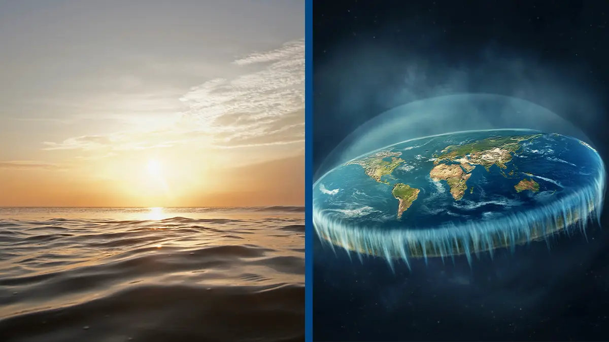 Astronaut shuts down Flat Earthers with incredible simple gesture from space Space UNILAD Tech