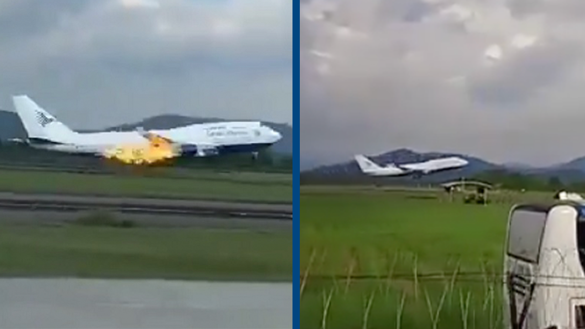 Boeing 747 Crash Today