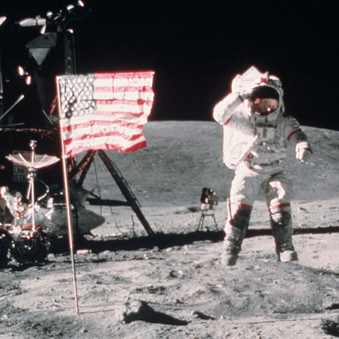 Shocking clip of Buzz Aldrin 'admitting' Moon landing was faked resurfaces