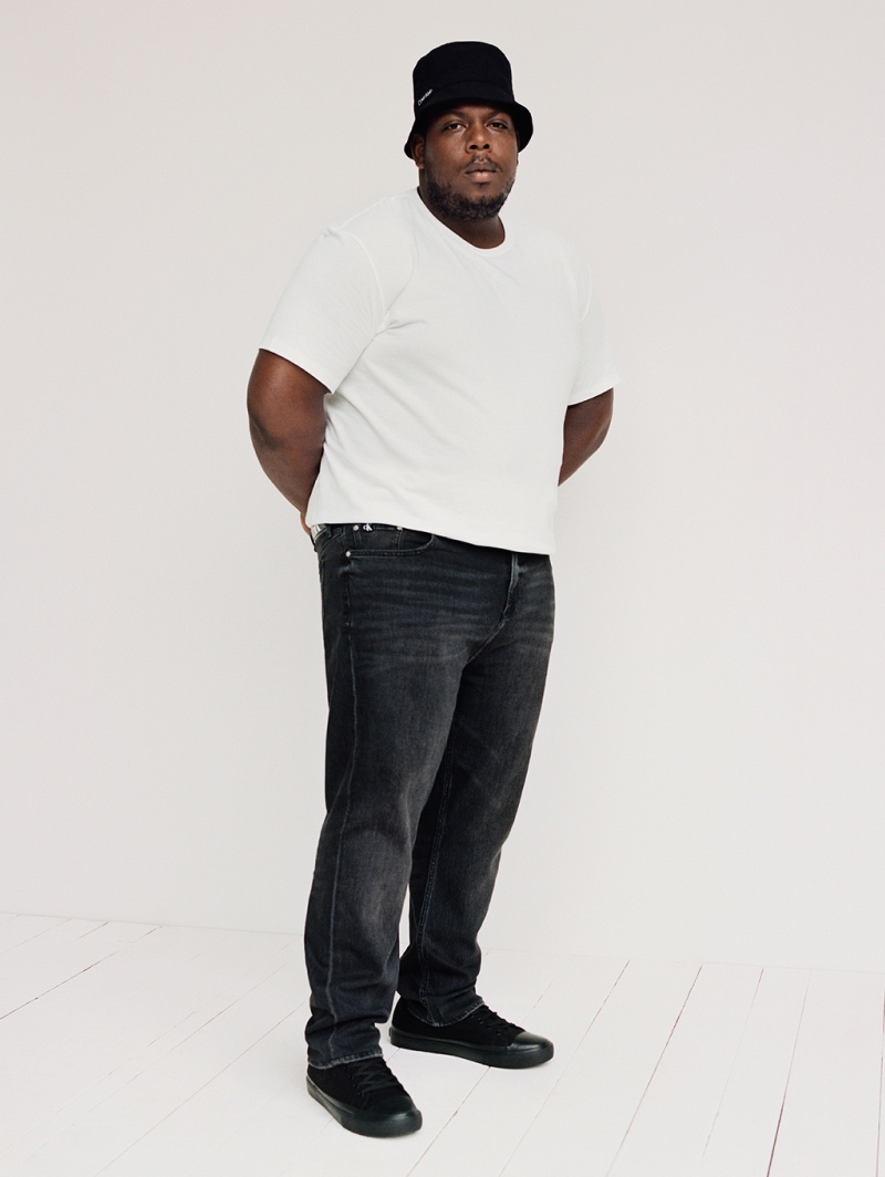 Slim fit jeans on big guys sales