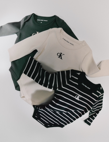 Newborn Logo Dress Calvin Klein IN0IN00065SOJ