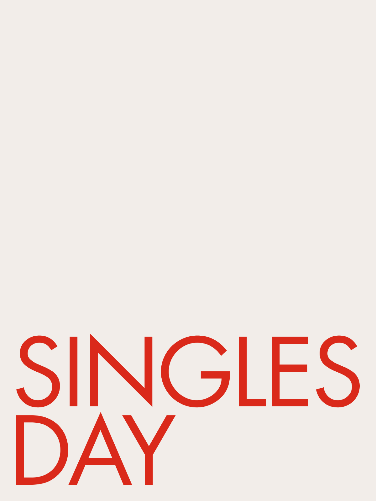 singles day