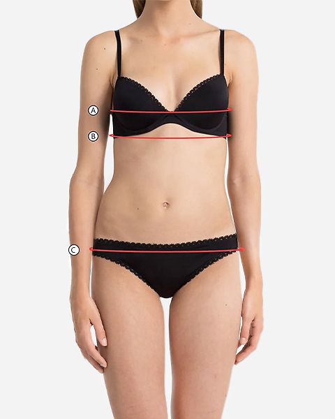 Calvin klein deals swimwear size guide