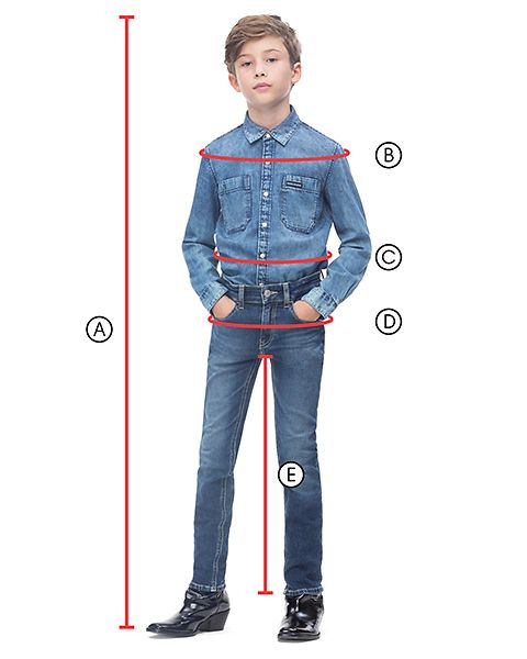 Kids Size Guide | Boys & Girls Size Chart | Calvin Klein®