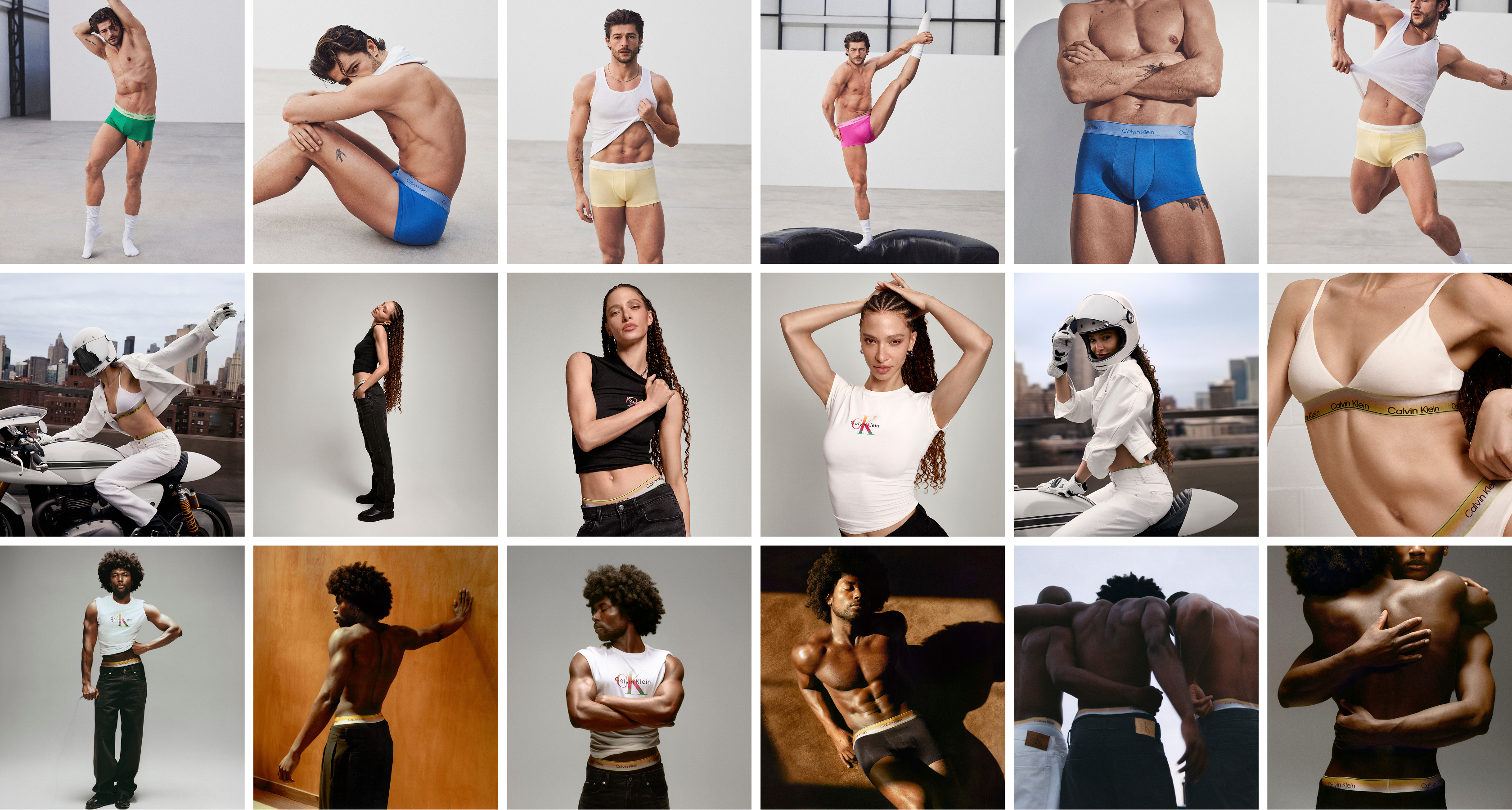 Mesh Thong - Pride Calvin Klein® | LV00NB4593UB1