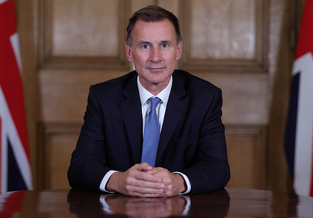 UK chancellor of the exchequer Jeremy Hunt