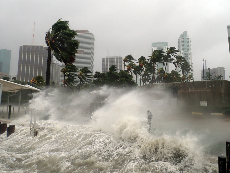 A storm lashes a coast A storm lashes a coast