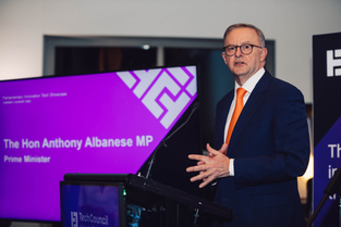 Australian prime minister Anthony Albanese launches AQA