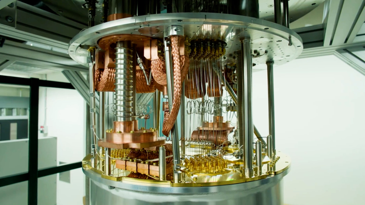 A quantum computer A quantum computer