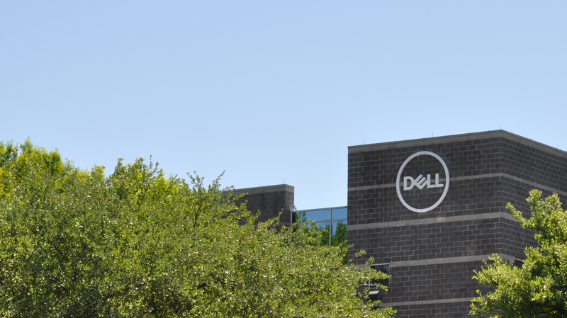 Branded Dell building