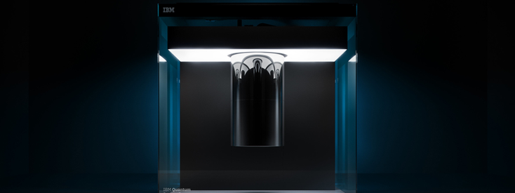 IBM's Quantum System One quantum computer. IBM's Quantum System One quantum computer.