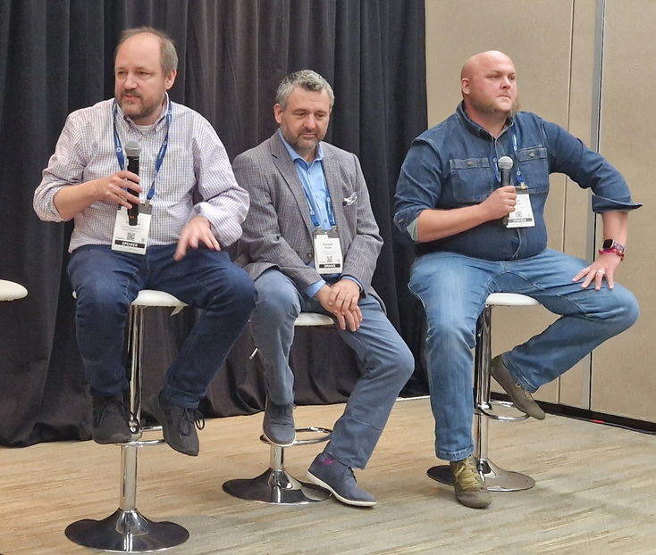 L-R: Nate Gemelke, Steve Wood and Peter Lemke L-R: Nate Gemelke, Steve Wood and Peter Lemke