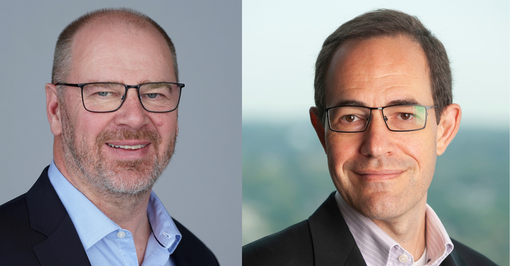 Portrait photo of Deloitte's Scott Buchholz and Colin Soutar Portrait photo of Deloitte's Scott Buchholz and Colin Soutar