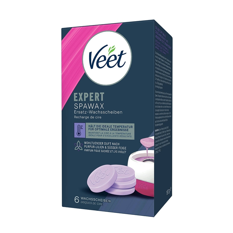 Veet Spawax Ersatz-Wachsscheiben, 6 Stück 2