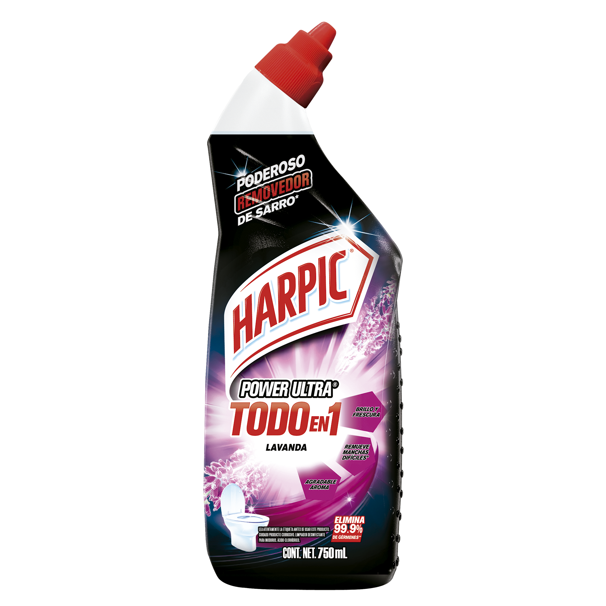 Harp harp様① Harpic Power Ultra Todo en 1 Lavanda 750ml | Harpic Mexico
