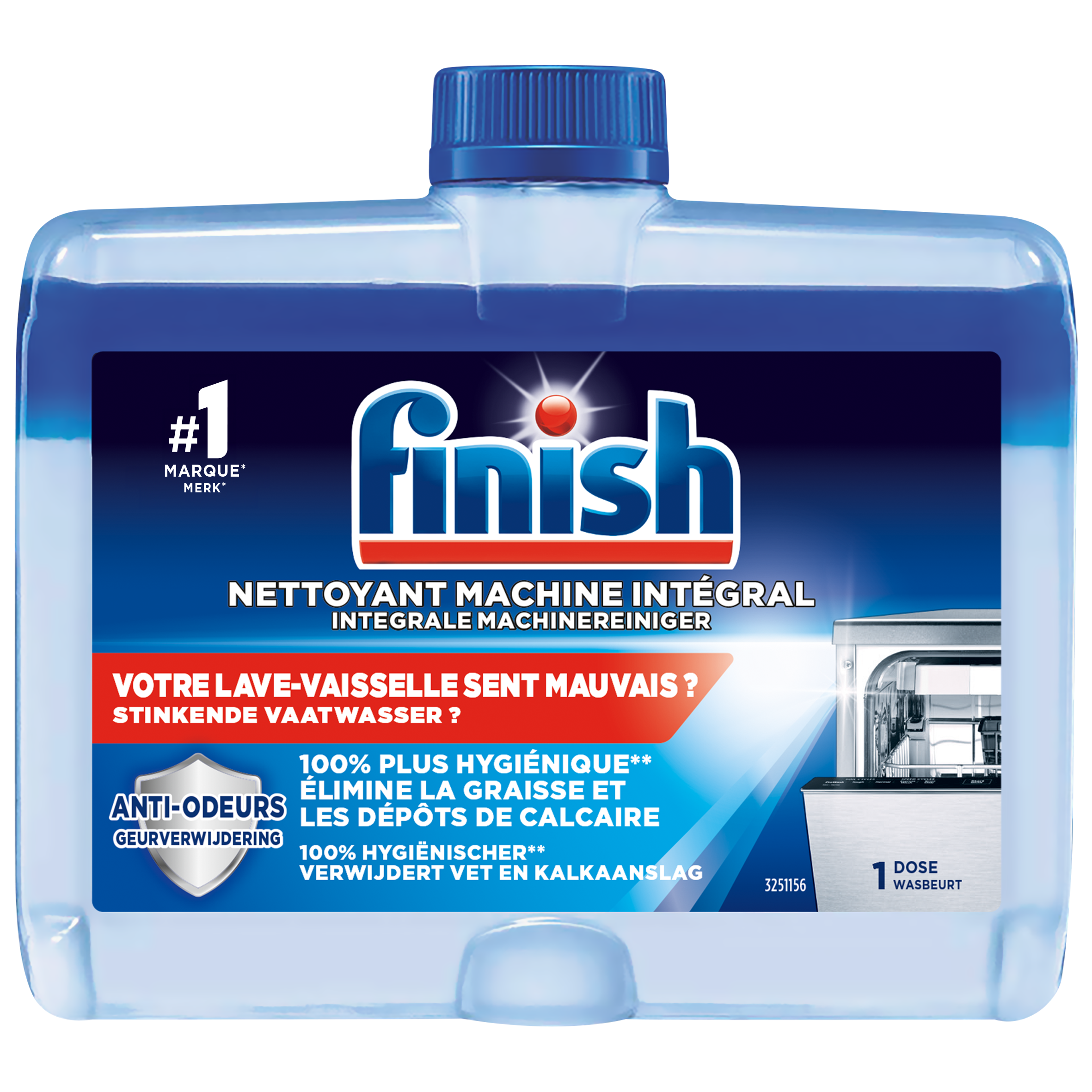 Finish Nettoyant Machine Intégral 250ml | Finish® FR
