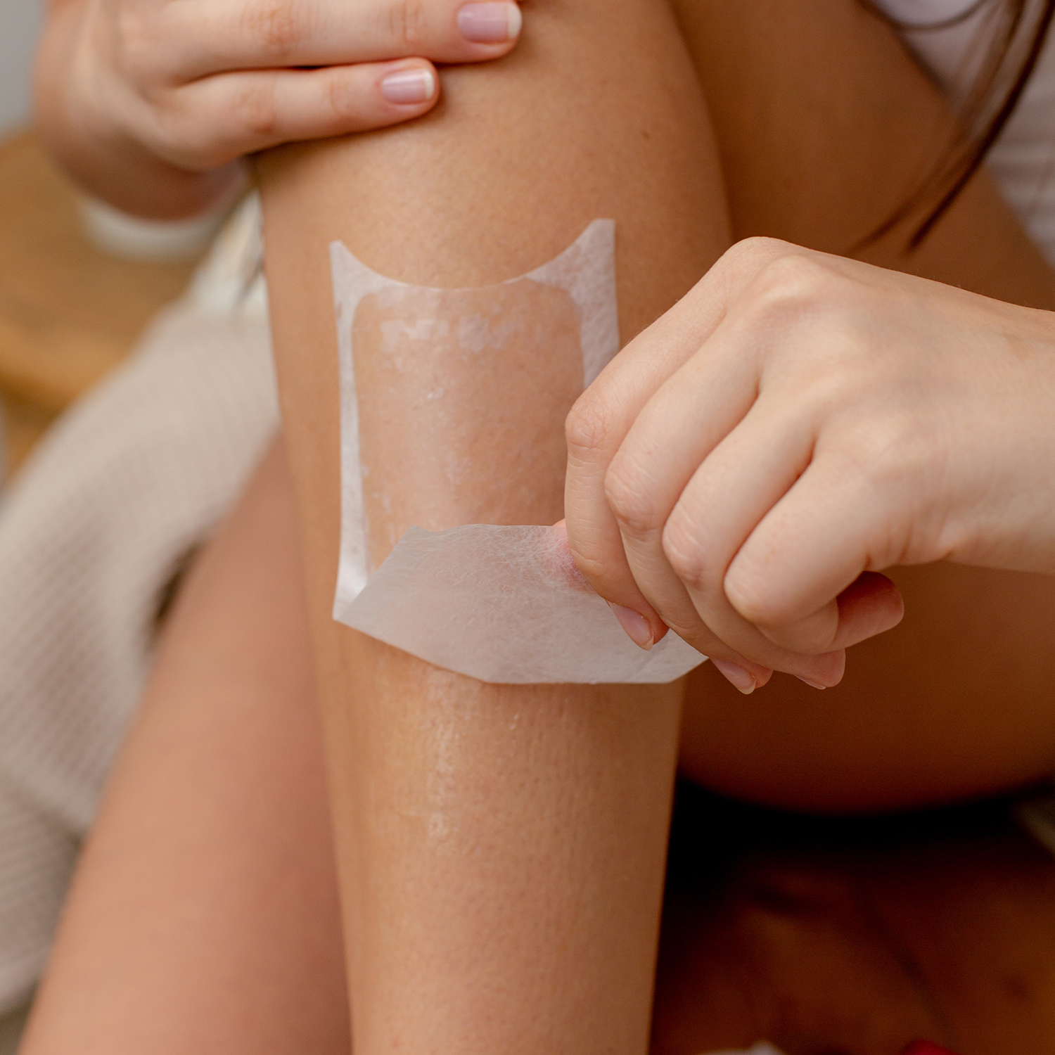 Veet PURE Kaltwachsstreifen Beine & Körper, sensible Haut, 22 Stück 11