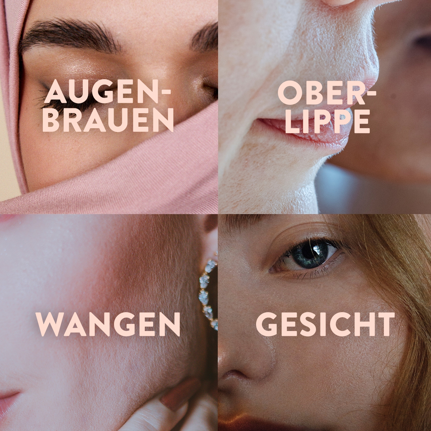 Veet PURE Kaltwachsstreifen Gesicht, sensible Haut, 20 Stück 10