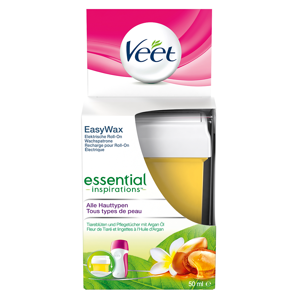 Veet Easy Wax Roll On Nachfüllpatrone Beine & Arme, 50ml 1