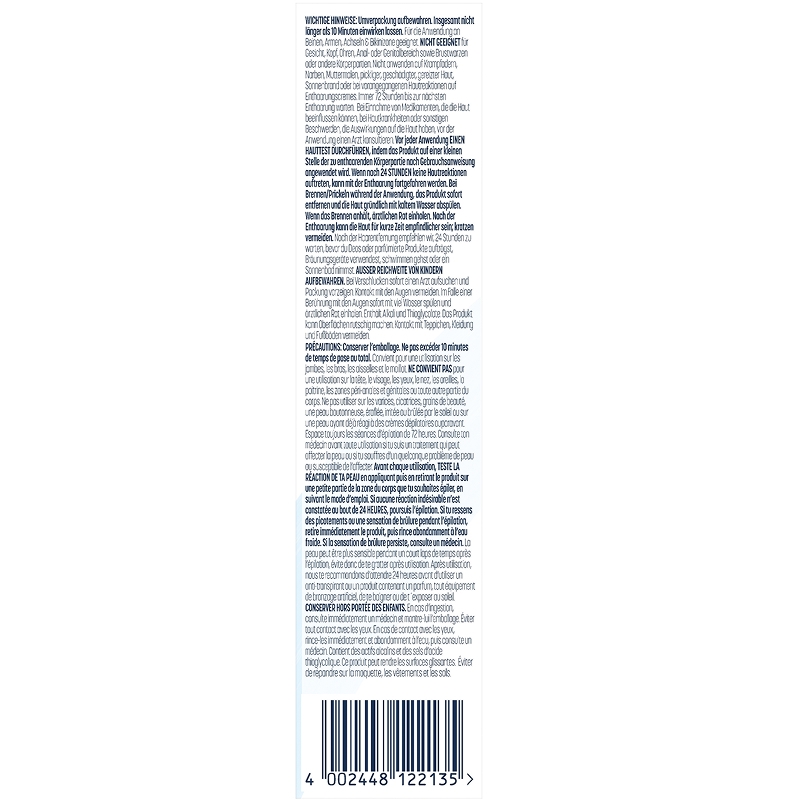 Veet PURE Haarentfernungscreme Körper & Beine, sensible Haut, 90ml 4