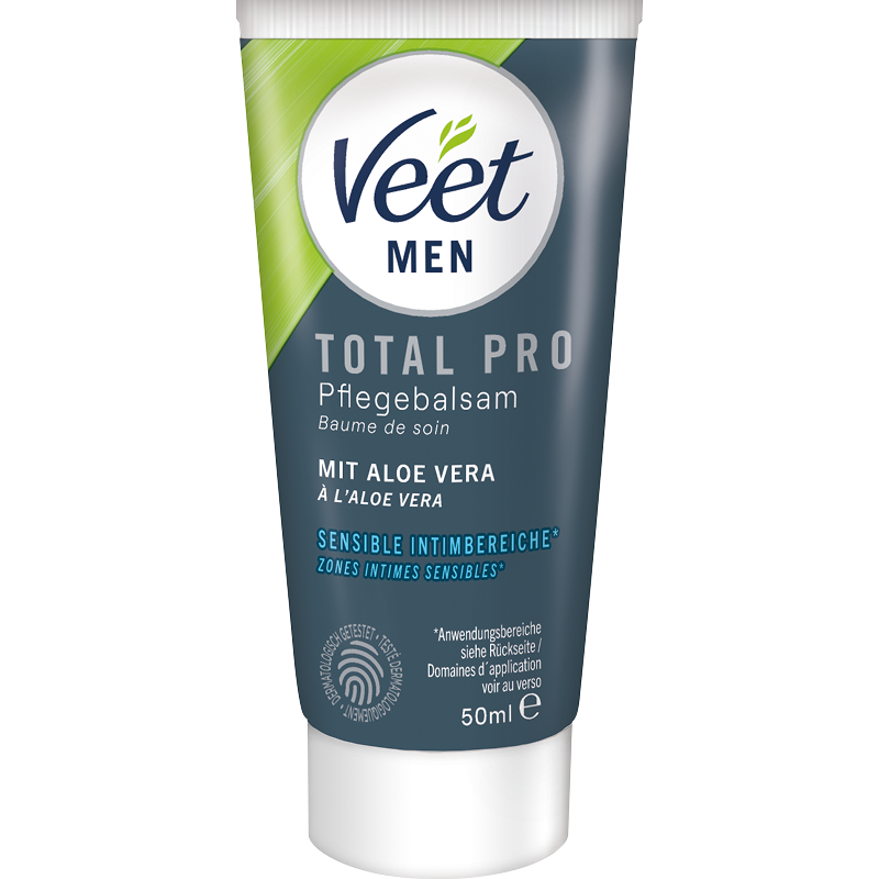 Veet Men Intim-Haarentfernungs-Set, Haarentfernungscreme Intimbereich + Pflegebalsam, 150ml 6