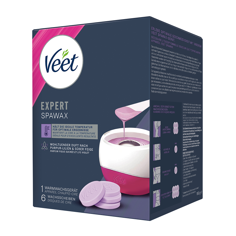 Veet Spawax Elektrisches Warmwachs Starter Set 1