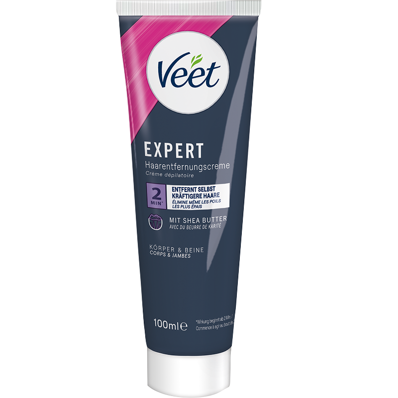 Veet EXPERT Haarentfernungscreme Körper & Beine, alle Hauttypen, 100ml 2