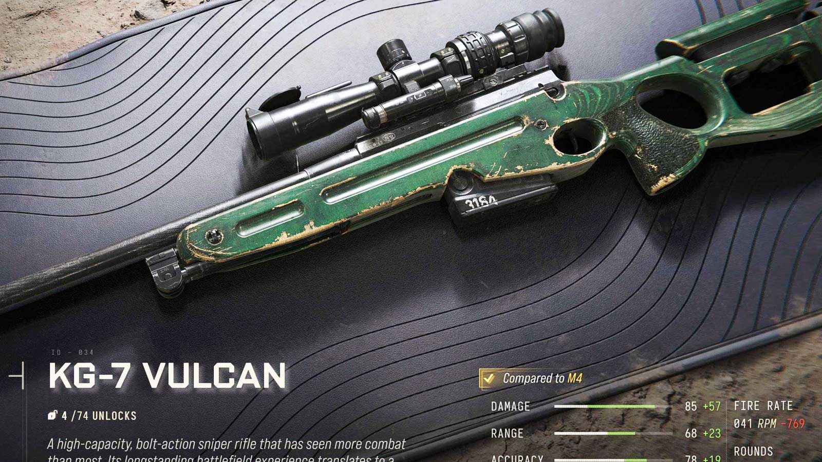 K-G7 Vulcan, Call of Duty: Modern Warfare 4, Activision/GAMINGbible