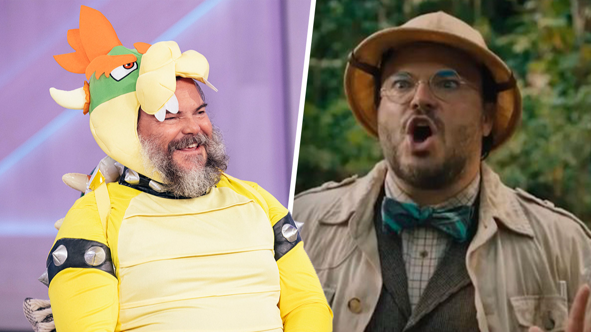 Jack Black promove filme do Mario com fantasia de Bowser e é censurado