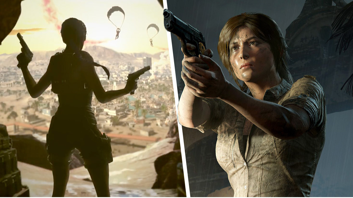 This is Lara Croft in Call of Duty: Warzone 2