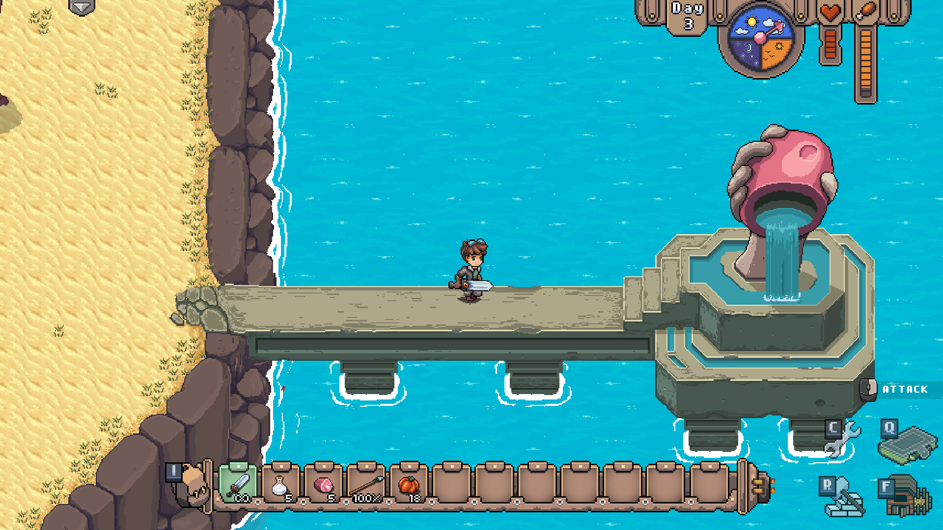 Mayday: The Survival Island, Credit: indie.io