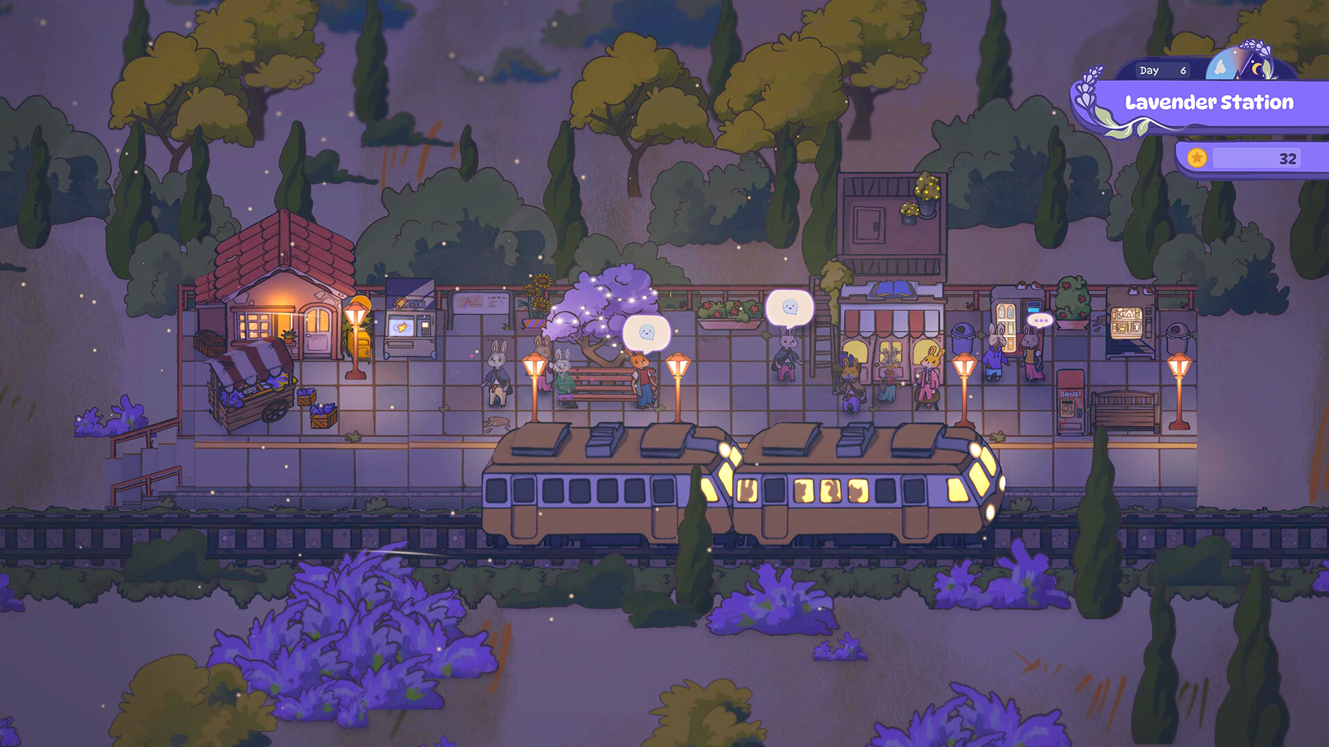 Lavender Station, Credit: Ninoko