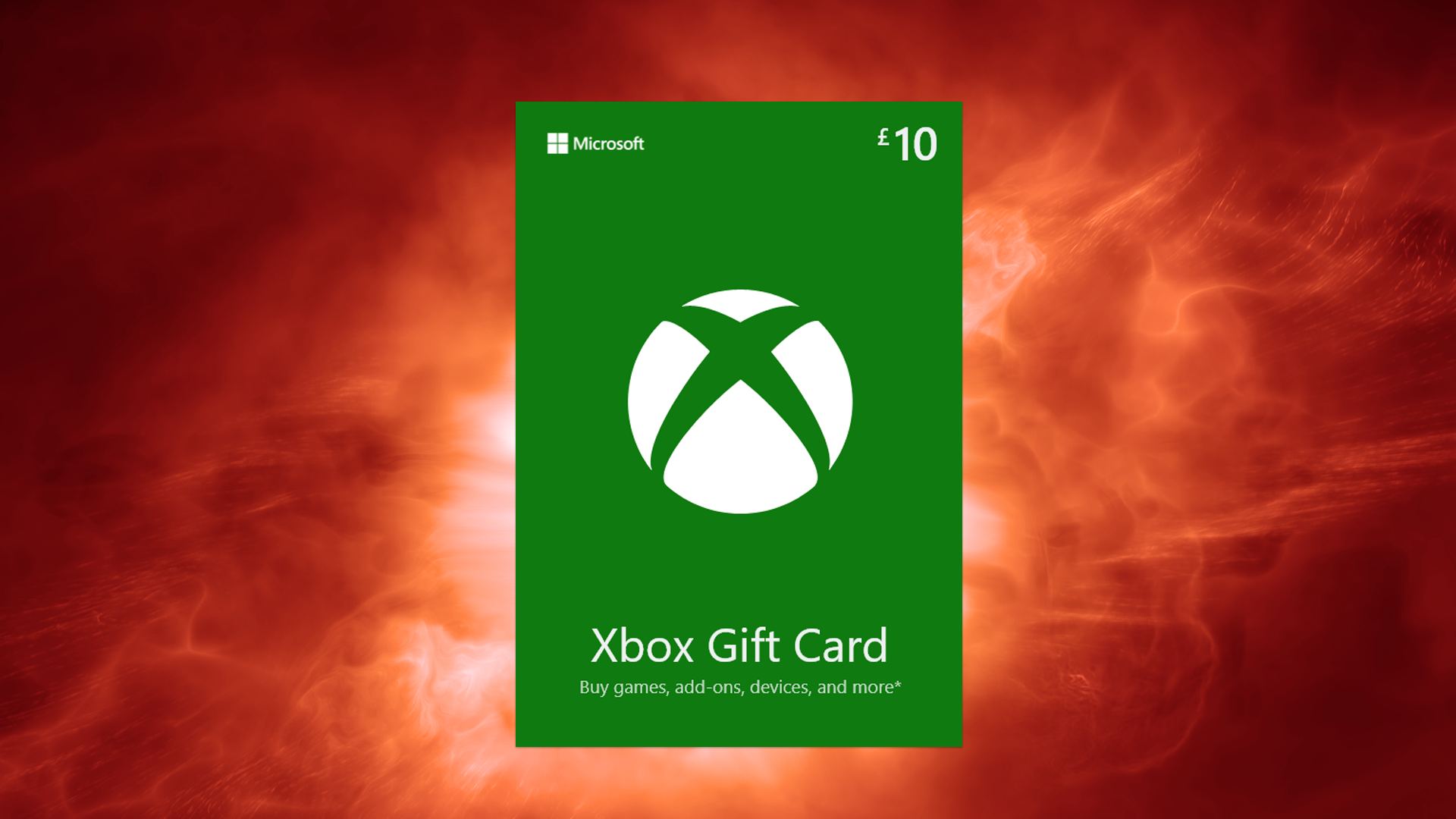 Xbox Gift Card, Credit: Microsoft