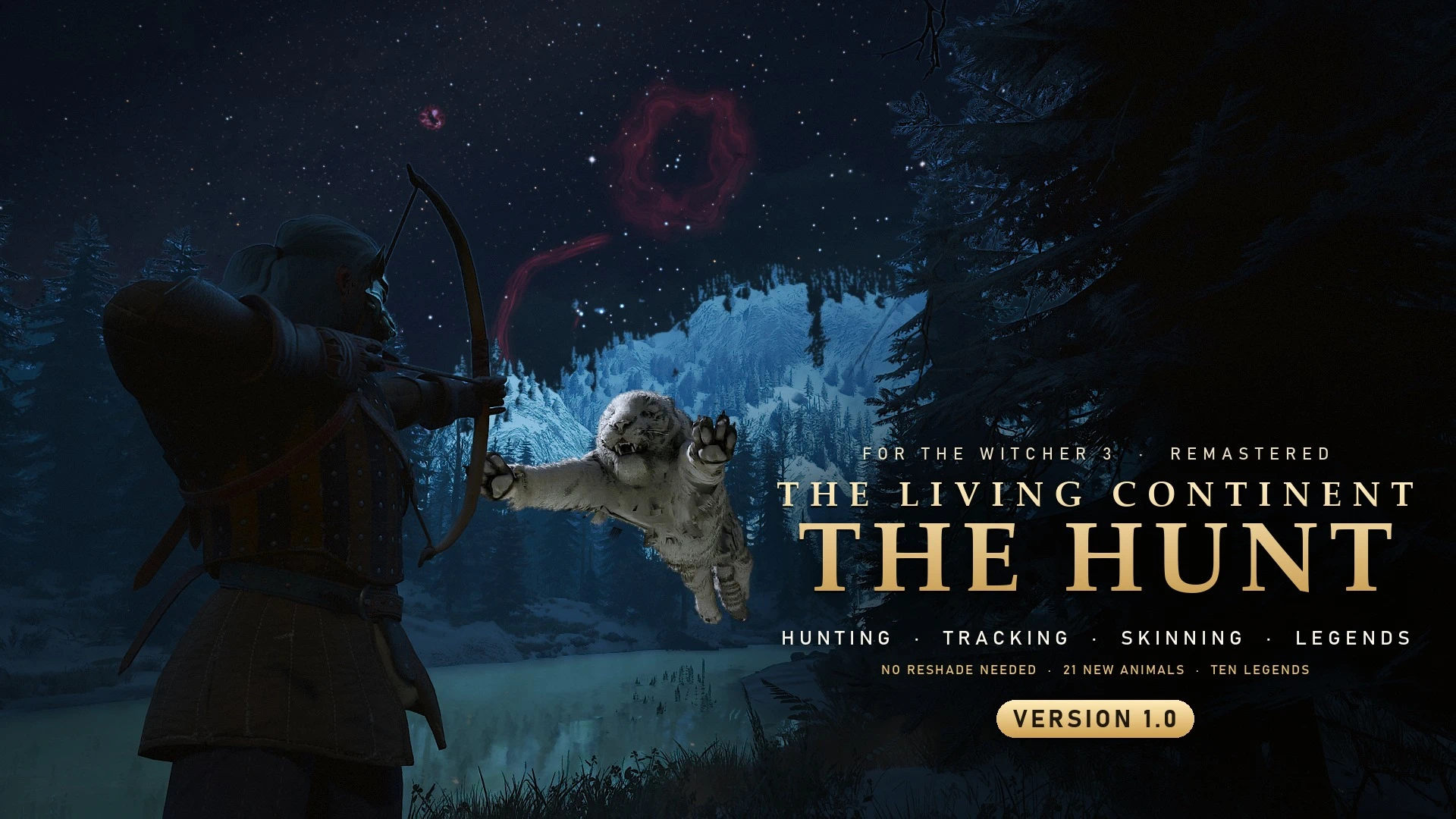 'The Living Continent - The Hunt' mod, Credit: Deezyyyy via NexusMods