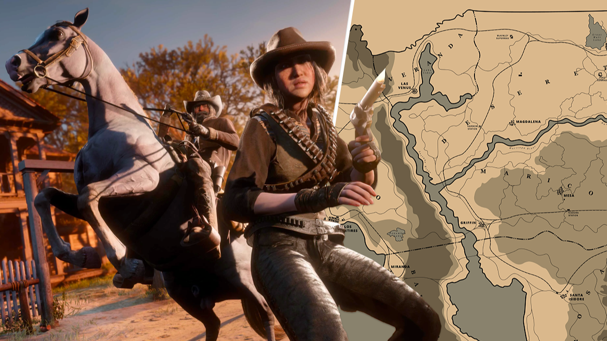 Red Dead Redemption 3 'alternative map' is absolutely huge