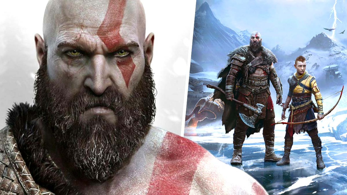 GOW Ragnarok Kratos with Goatee - Edited from Specializer video screenshot  : r/GodofWar