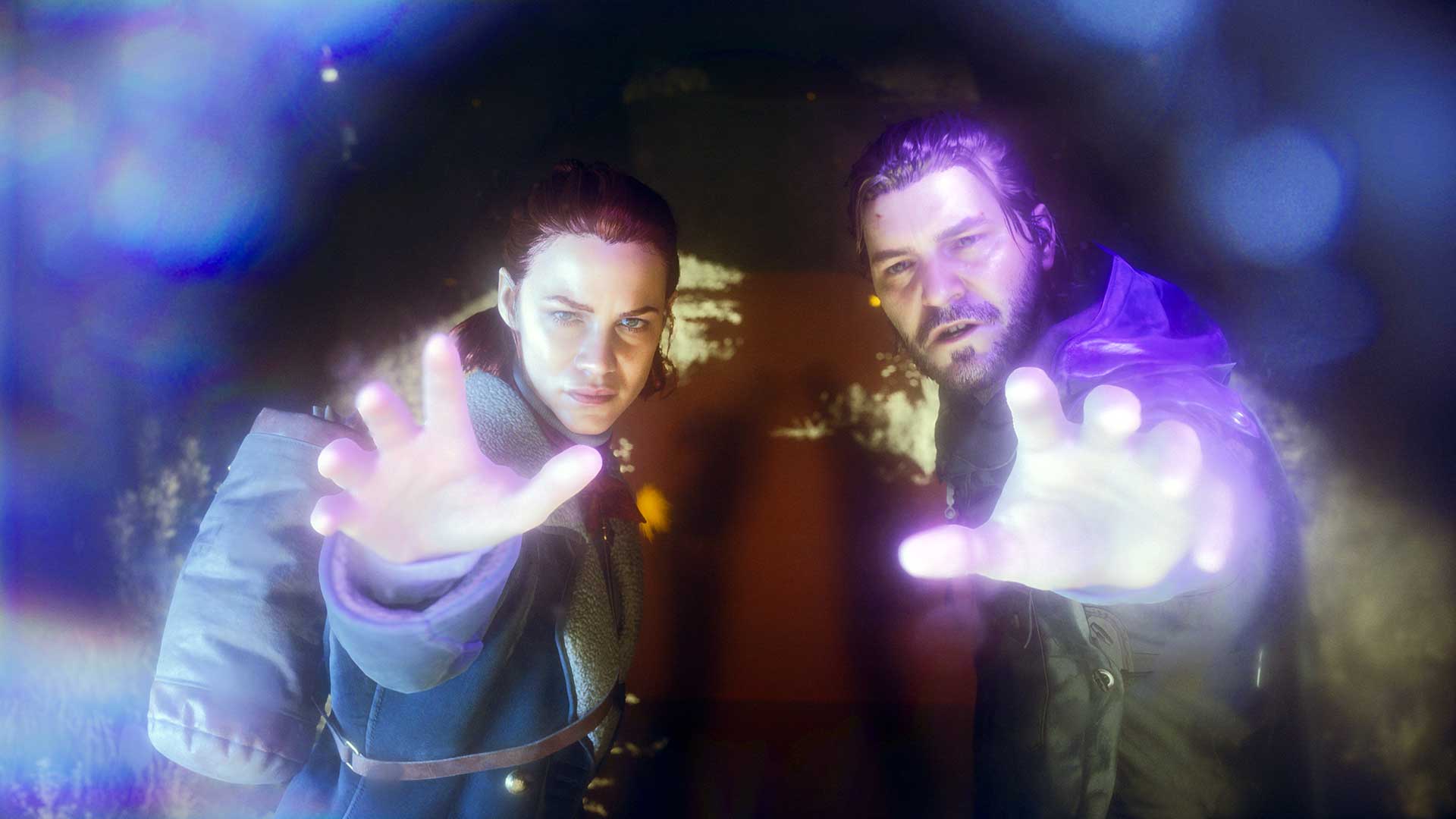 Jesse and Dylan Faden in Control Resonant, Remedy Entertainment